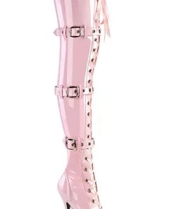 Pleaser SEDUCE 3028 Boots Pink Ladies Fetish Boots
