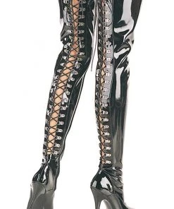 Pleaser SEDUCE 3063 Boots Patent Ladies Fetish Boots