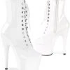 Ladies Fetish Boots Pleaser ADORE 1020 Boots White 2 Ladies Fetish Boots Pleaser ADORE 1020 Boots White
