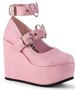 All Footwear Demonia POISON-99-2 Shoes Pink