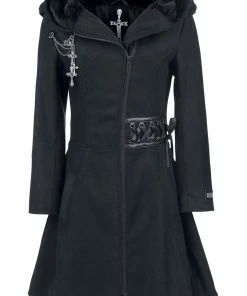 Innocent Clothing Poizen Alchemy Black Tears Coat All Ladies Clothing