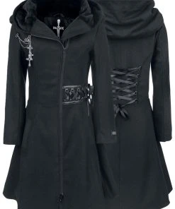 Innocent Clothing Poizen Alchemy Black Tears Coat All Ladies Clothing