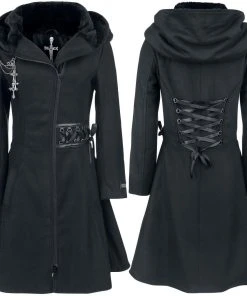 Innocent Clothing Poizen Alchemy Black Tears Coat All Ladies Clothing