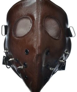 Innocent Clothing All Steampunk Accessories Poizen Hannibal Full Face Mask Brown