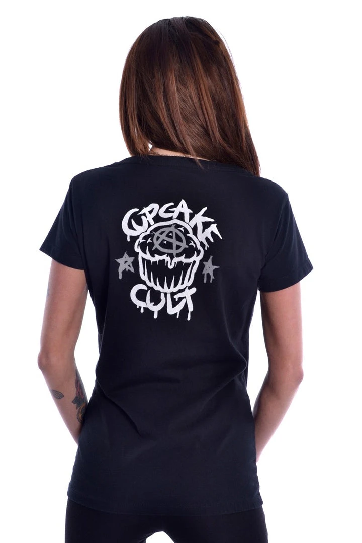 Innocent Clothing All Ladies Clothing Poizen Cat Skull T-Shirt (Large) # 6 Innocent Clothing All Ladies Clothing Poizen Cat Skull T-Shirt (Large) #