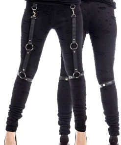 Innocent Clothing All Ladies Clothing Poizen Vixxsin Heero Leggings (Small) #