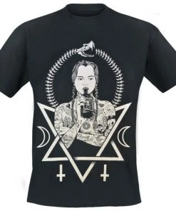 Innocent Clothing Mens Gothic Clothing Poizen Heartless Last Wednesday T-shirt