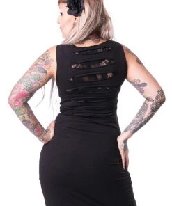 Innocent Clothing All Ladies Clothing Poizen Vixxsin Funeral Slasher Dress #
