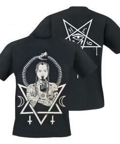 Innocent Clothing Mens Gothic Clothing Poizen Heartless Last Wednesday T-shirt