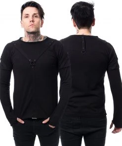 Innocent Clothing Poizen Marcel Top Mens Gothic Clothing
