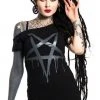 Innocent Clothing Poizen Heartless Pentacult Top