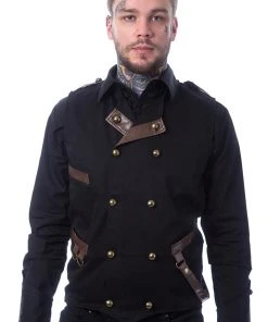 Innocent Clothing Poizen Zaccaeus Steampunk Vest