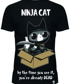 Innocent Clothing Poizen Ninja Cat T-Shirt