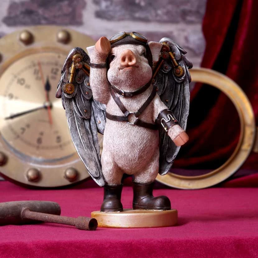 Nemesis Now Porky Pilot Steampunk Pig Steampunk Homeware 10 Nemesis Now Porky Pilot Steampunk Pig Steampunk Homeware