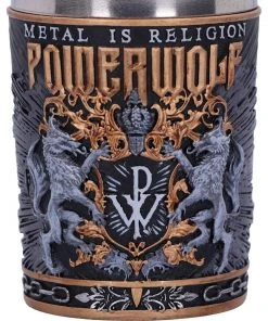 Nemesis Now Powerwolf Metal Is Religion Shot Glass 8.5cm