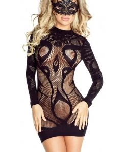 Ladies Fetish Clothing Provocative 4710 Dress
