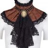 Punk Rave Adora Steampunk Choker And Brooch Brown Ladies Steampunk Clothing