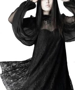 Punk Rave Black Cloud Dress PY-017 Ladies Gothic Clothing