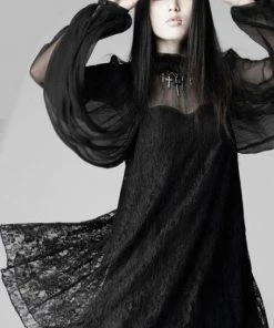 Punk Rave Black Cloud Dress PY-017 Ladies Gothic Clothing