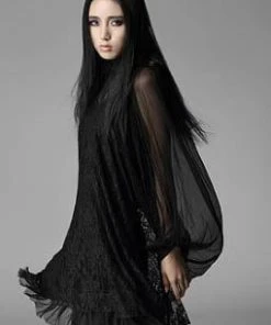 Punk Rave Black Cloud Dress PY-017 Ladies Gothic Clothing