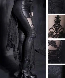 Ladies Gothic Clothing Punk Rave Macbeth Leggings