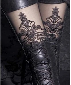 Ladies Gothic Clothing Punk Rave Macbeth Leggings