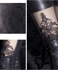 Ladies Gothic Clothing Punk Rave Macbeth Leggings