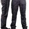Punk Rave Cadogan High Waisted Trousers Mens Gothic Clothing 1 Punk Rave Cadogan High Waisted Trousers Mens Gothic Clothing