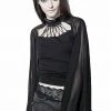 Punk Rave Calypso Top Ladies Gothic Clothing