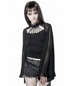Punk Rave Calypso Top Ladies Gothic Clothing 11 Punk Rave Calypso Top Ladies Gothic Clothing