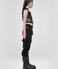 Punk Rave Catacomb Bag And Harness Black
