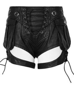 Ladies Gothic Clothing Punk Rave Dementria Shorts