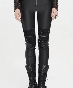 Punk Rave Demonia Trousers Ladies Fetish Clothing
