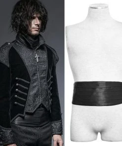 Mens Gothic Clothing Punk Rave Mens Formal Waist Belt