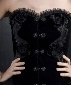 Ladies Gothic Clothing Punk Rave Corset Dress