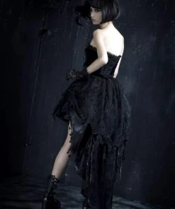 Ladies Gothic Clothing Punk Rave Corset Dress
