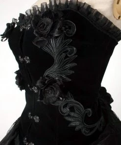 Ladies Gothic Clothing Punk Rave Corset Dress