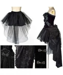 Ladies Gothic Clothing Punk Rave Corset Dress