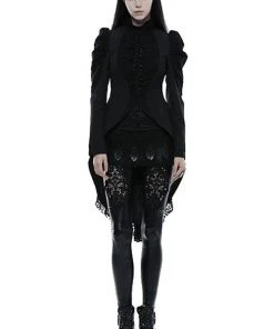 Punk Rave Victorian Lace Tailed Jacket Y-831
