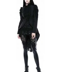 Punk Rave Victorian Lace Tailed Jacket Y-831