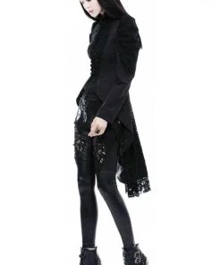 Punk Rave Victorian Lace Tailed Jacket Y-831