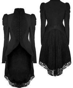 Punk Rave Victorian Lace Tailed Jacket Y-831