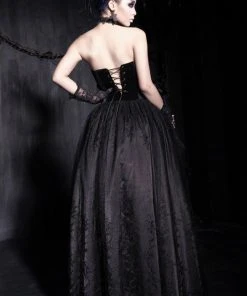 Punk Rave Gown Ladies Gothic Clothing