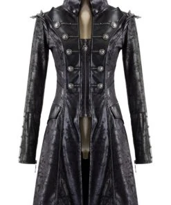 Punk Rave Ladies Military Style Spiky Coat Y-366