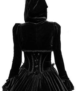 Ladies Gothic Clothing Punk Rave Lady Amaranth Shrug