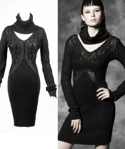 Ladies Gothic Clothing Punk Rave Lamentation Dress