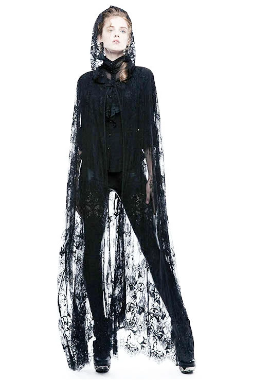 Punk Rave Lilith Black Cape 4 Punk Rave Lilith Black Cape