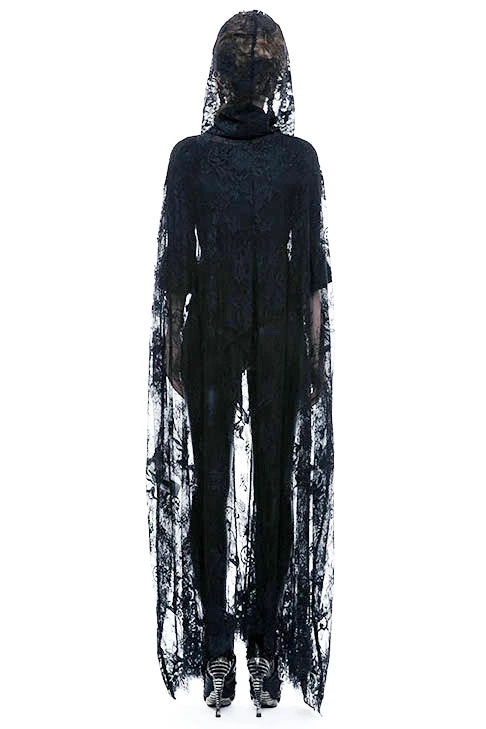 Punk Rave Lilith Black Cape 11 Punk Rave Lilith Black Cape