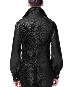 Mens Gothic Clothing Punk Rave Lucian Waistcoat