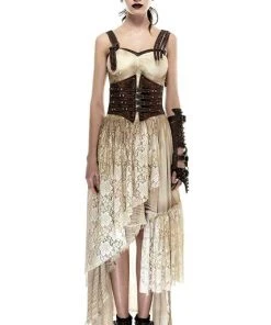 Punk Rave Lucid Belt Waist Cincher Steampunk Brown All Steampunk Accessories